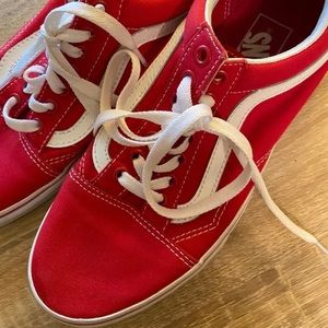 Vans Old School red shoes